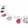 Necklace with 7 Small Leaves - £42.00 (PJD17)